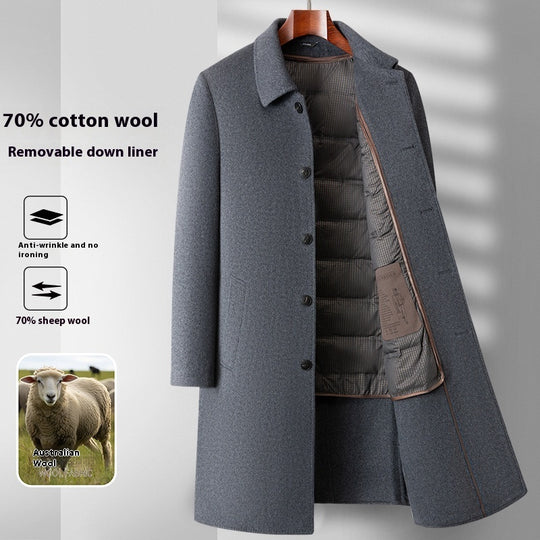 ShopBAM — Double-Sided Wool Overcoat — Men&