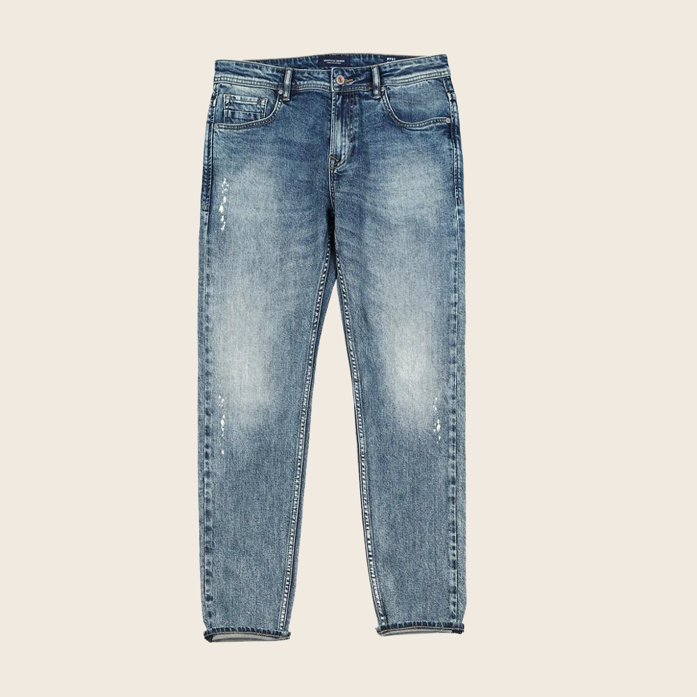 Essential Washed Denim - Classic Blue, enhanced product photo