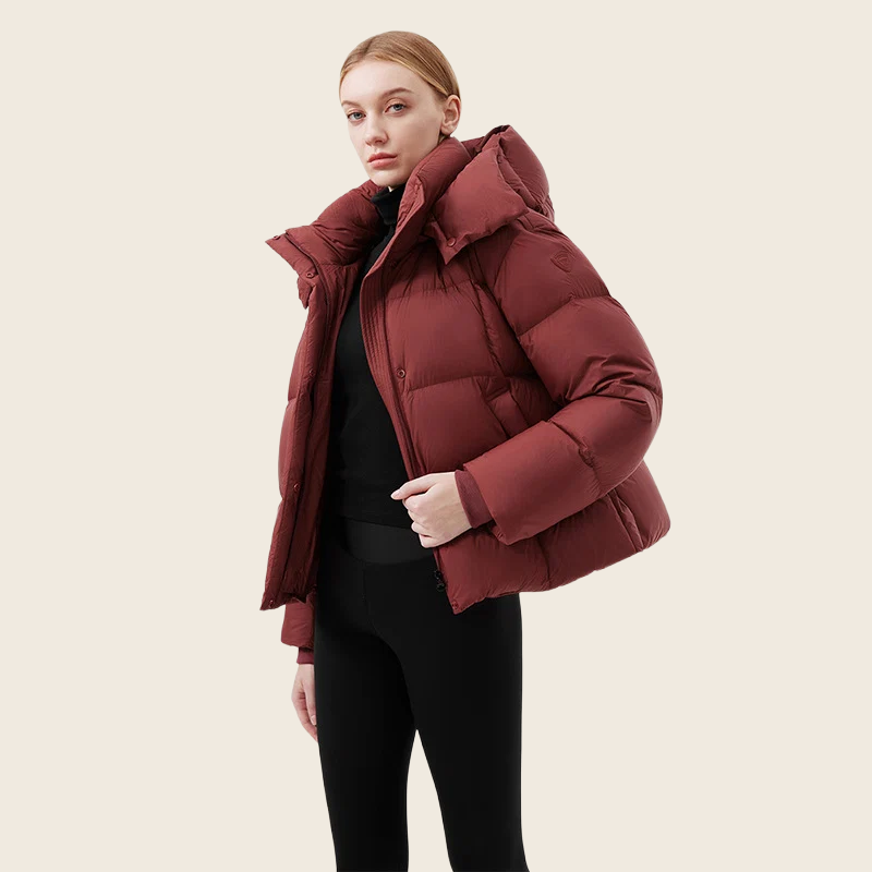 Puff Down Coat - Women's, 5 Colours, enhanced product photo