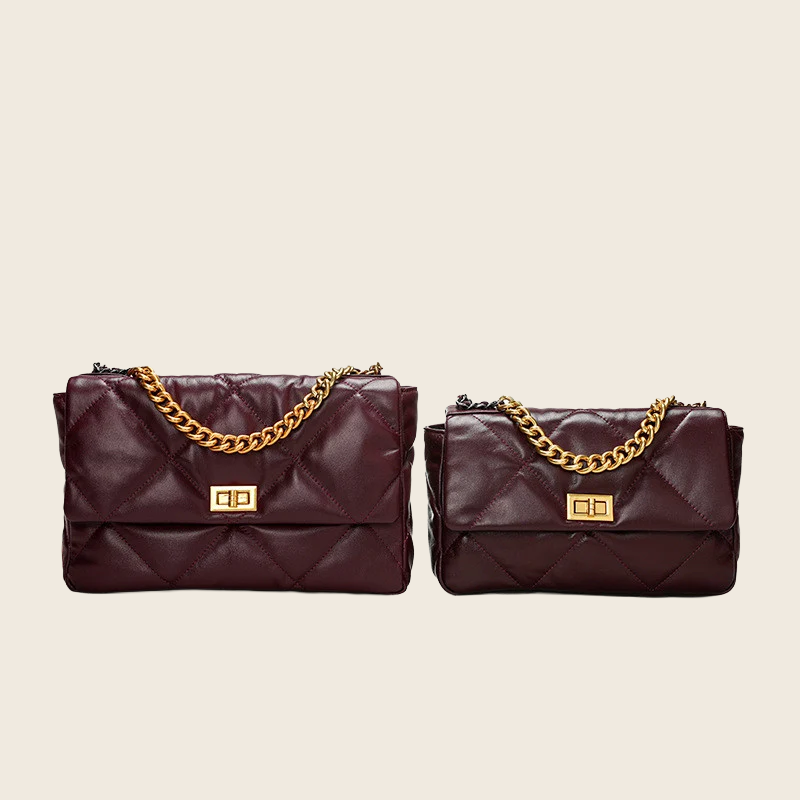 Sheepskin Chain Bag - Women's, enhanced product photo
