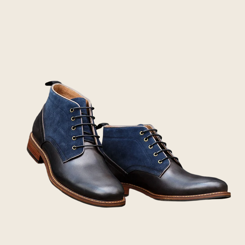 High-Top Vegetable Tanned Martin Boots - Men's, enhanced product photo