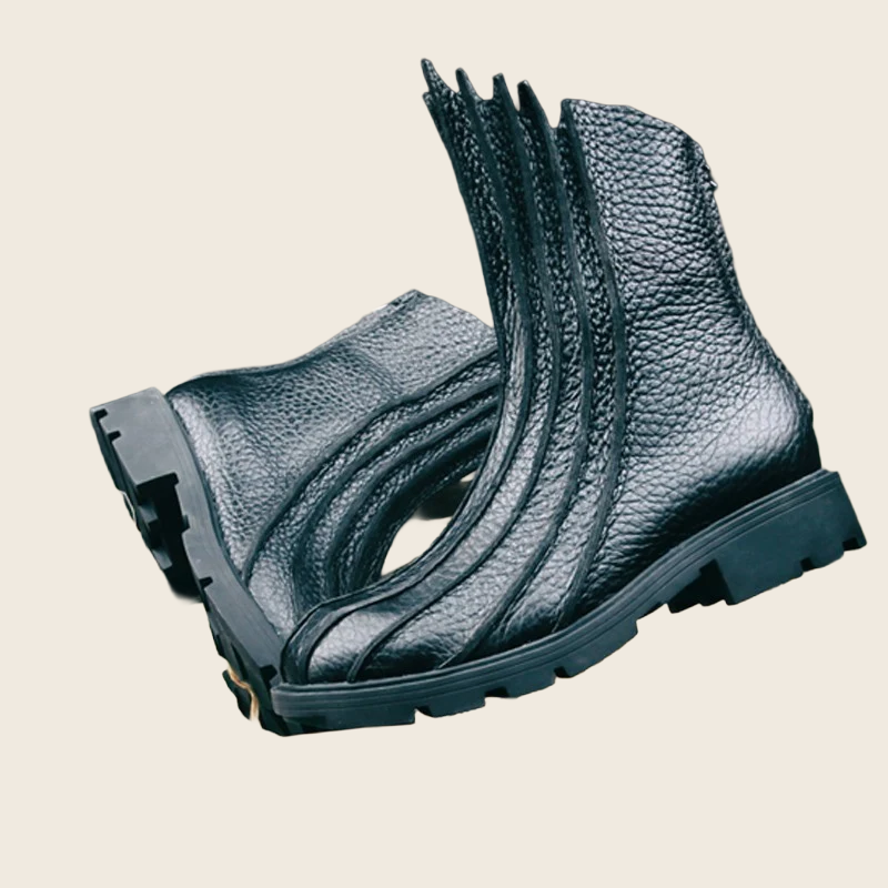 Harajuku Style Martin Boots - Men's, enhanced product photo