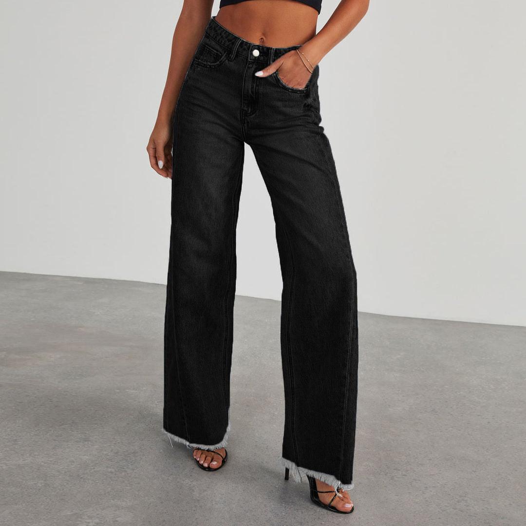 High-Waist Wide-Leg Jeans — Women&