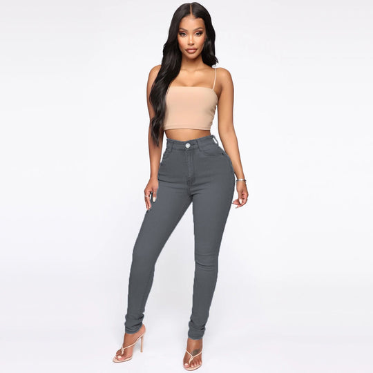 Slimming High-Waist Jeans — Women&