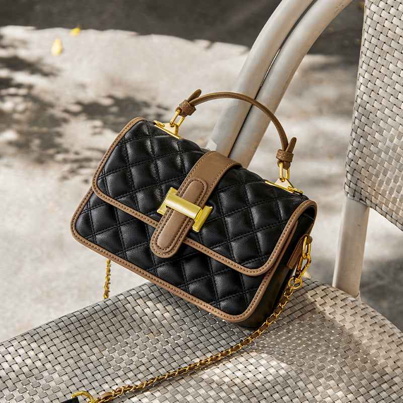 Cowhide Crossbody Handbag — Women&