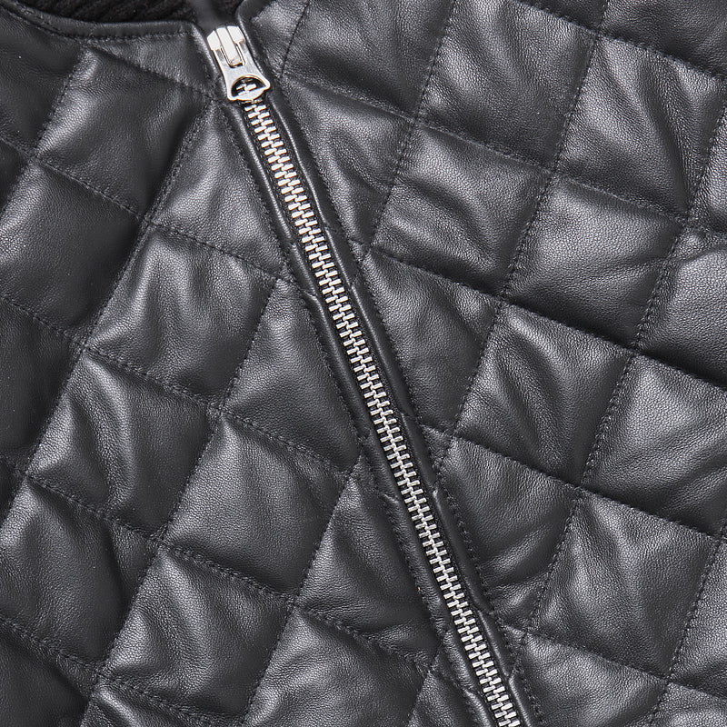 Baseball Uniform Leather Jacket