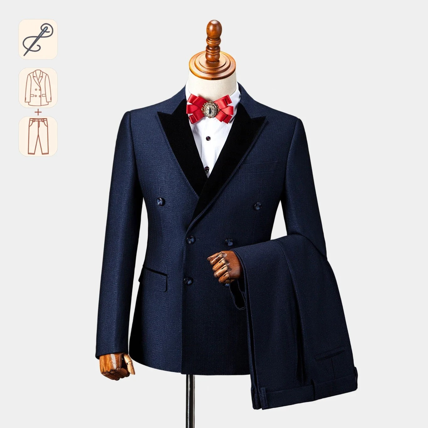ShopBAM — Two-Piece Suit Set — Men's