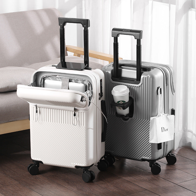 ShopBAM — US Multi-functional Front Fastening Luggage Large Capacity