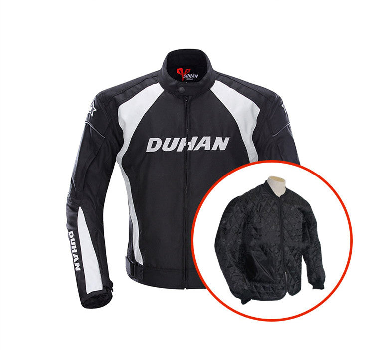 Off-Road Racing Motorcycle Jersey — Black