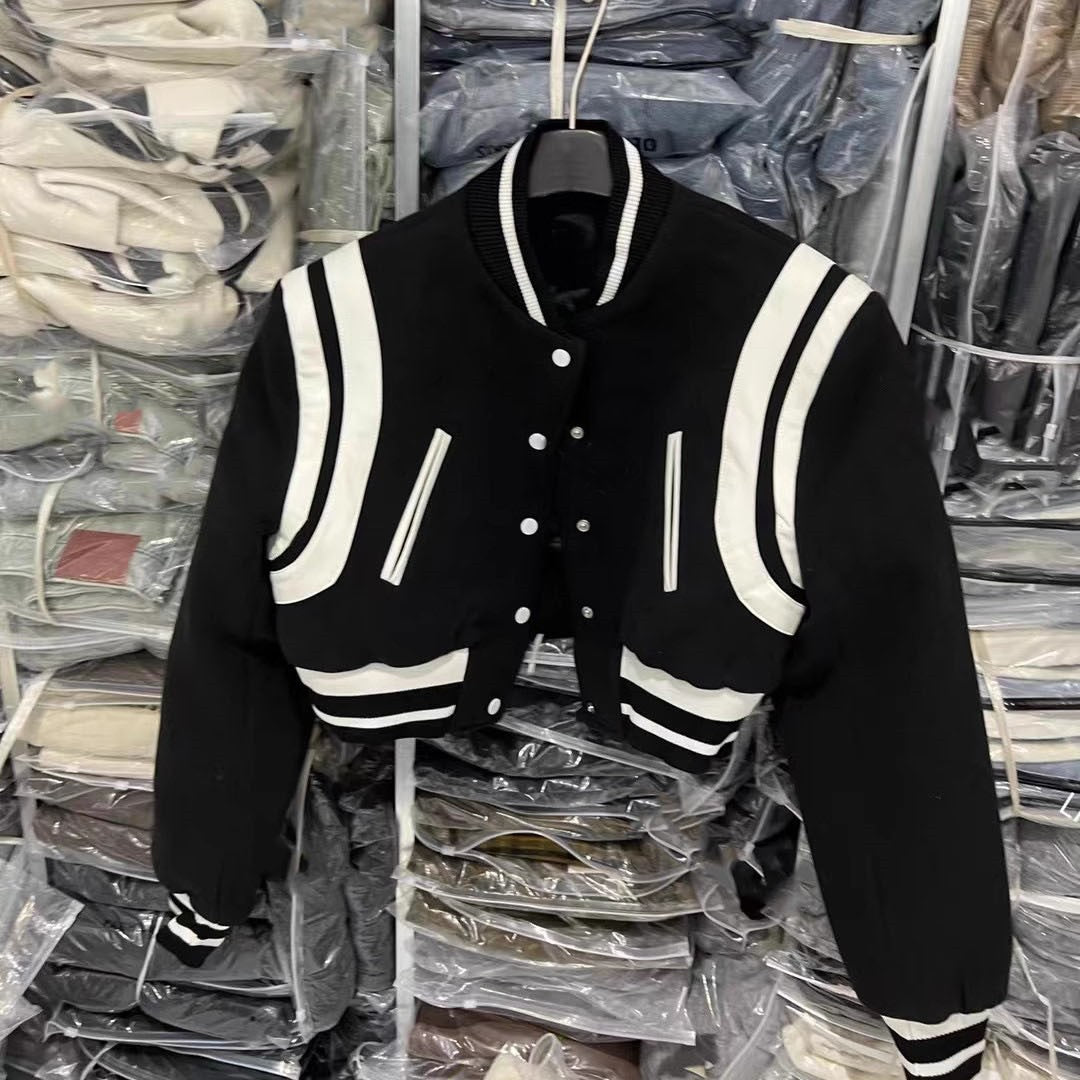 ShopBAM — Cotton Bomber Baseball Jacket — Women's