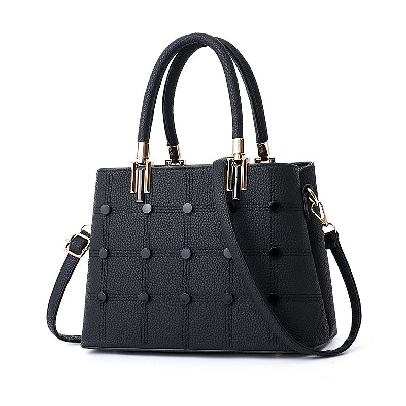 ShopBAM — Rivet Detail Handbag — Women's
