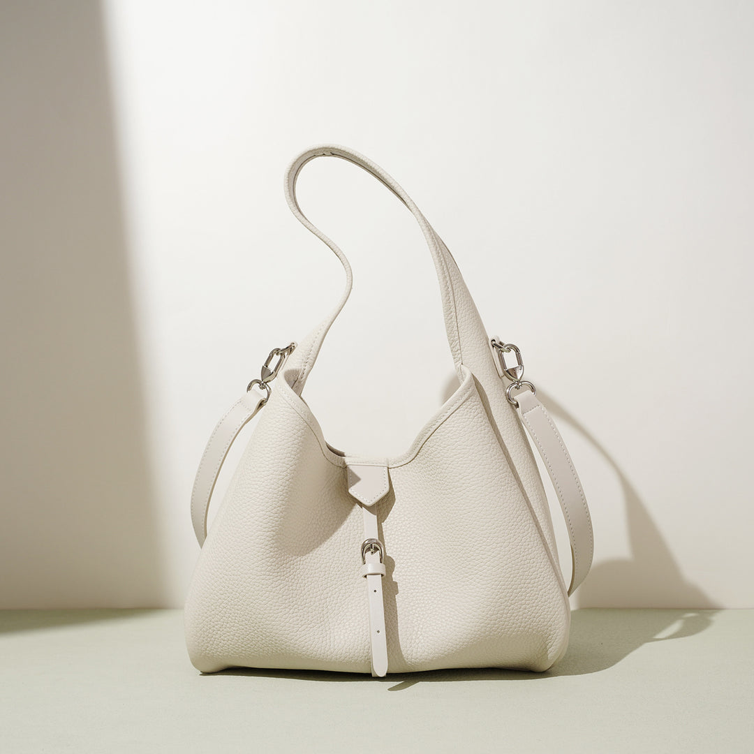 ShopBAM — Minimalist Leather Shoulder Bag — Women's