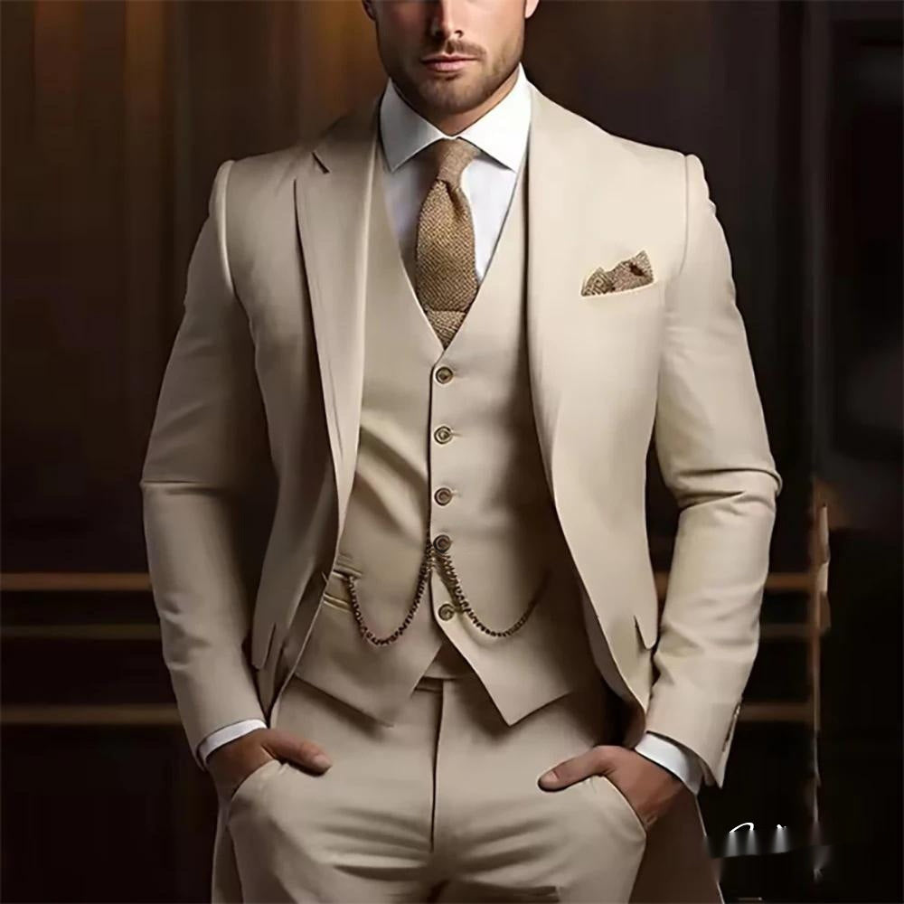 Gentleman Three-Piece Suit