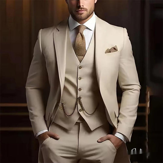 Gentleman Three-Piece Suit