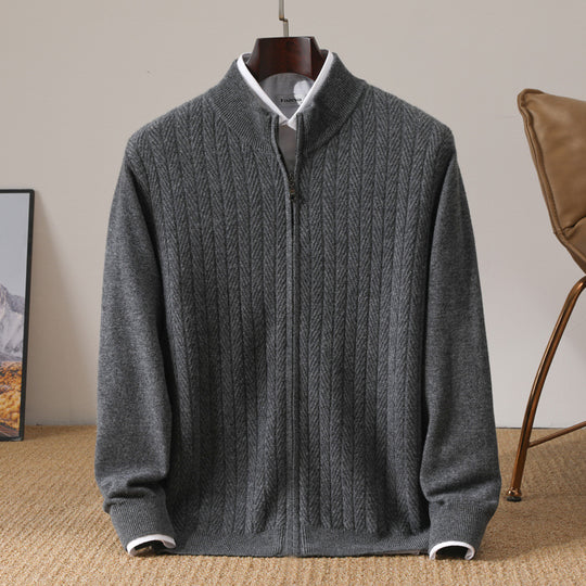 Twisted Knit Cardigan Coat