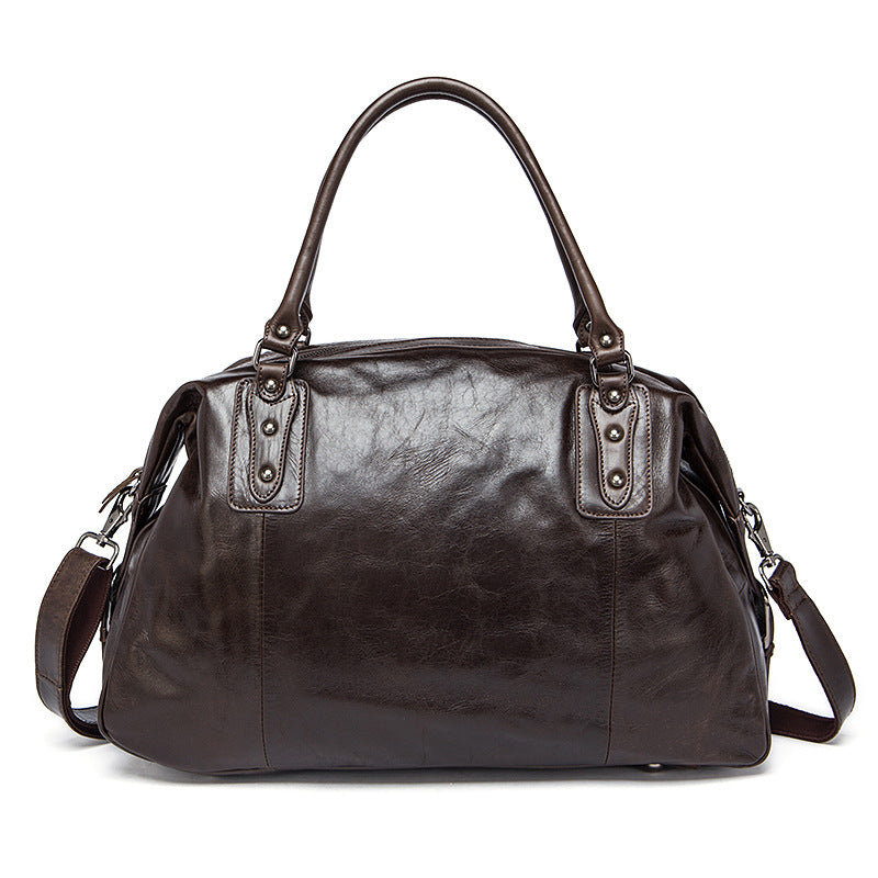 Leather Travel Duffel
