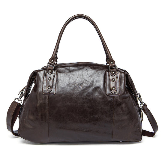 Leather Travel Duffel