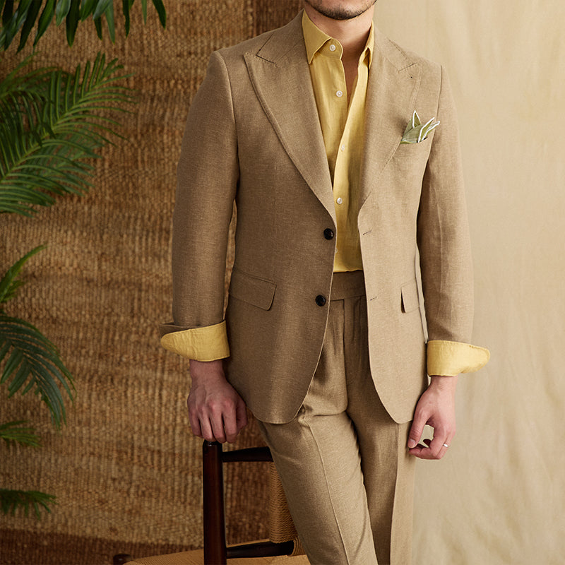 Lyocell Slim-Fit Suit Set — Men&
