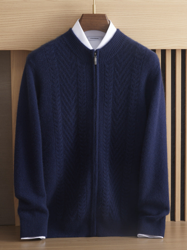 Cashmere Twisted Sweater Coat