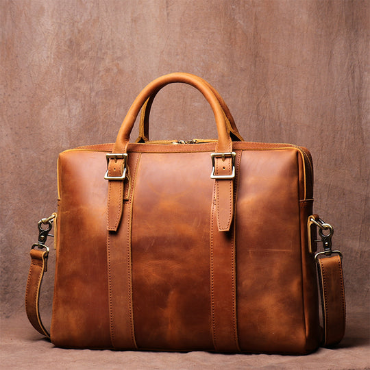 ShopBAM — Leather Handbag — Men&