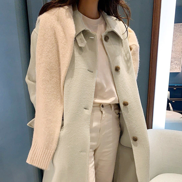 Reversible Handmade Wool Coat