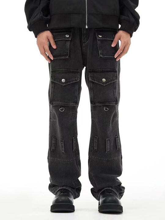 American Retro Multi-Pocket Jeans — Women&