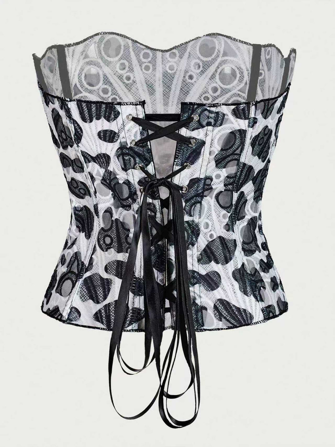 Lace Hollow-Out Corset Top — Women&