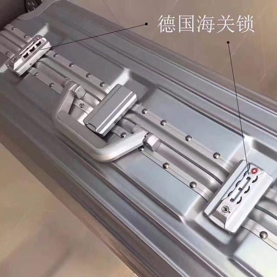 Aluminum, magnesium alloy fashion, aluminum frame, pull rod box, ladies&