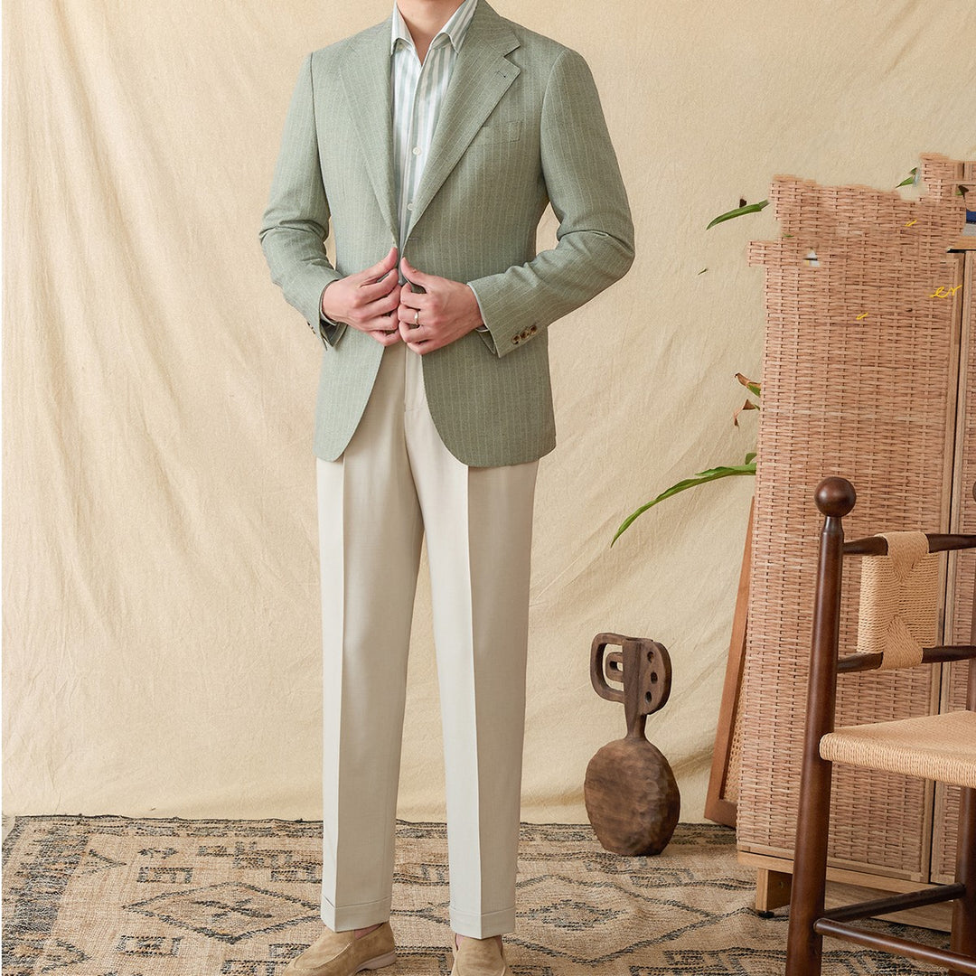 ShopBAM — Slim-Fit Half Lining Suit — Men's