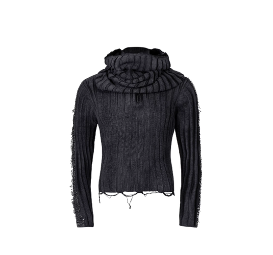 Safety Pin Turtleneck Sweater — Men&
