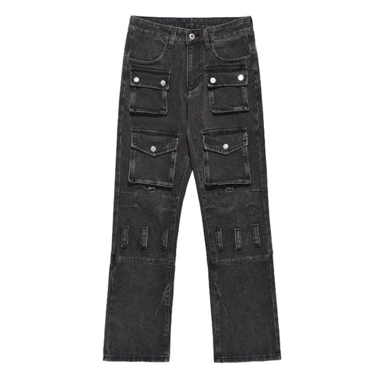 American Retro Multi-Pocket Jeans — Women&