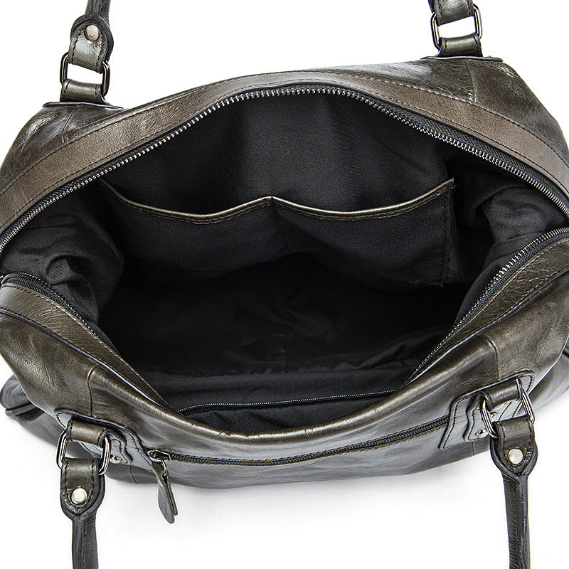 Leather Travel Duffel