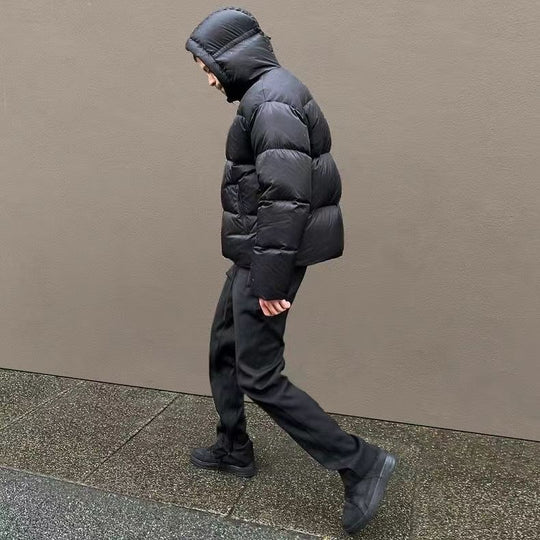 Duck Down Winter Bomber — Unisex Hooded