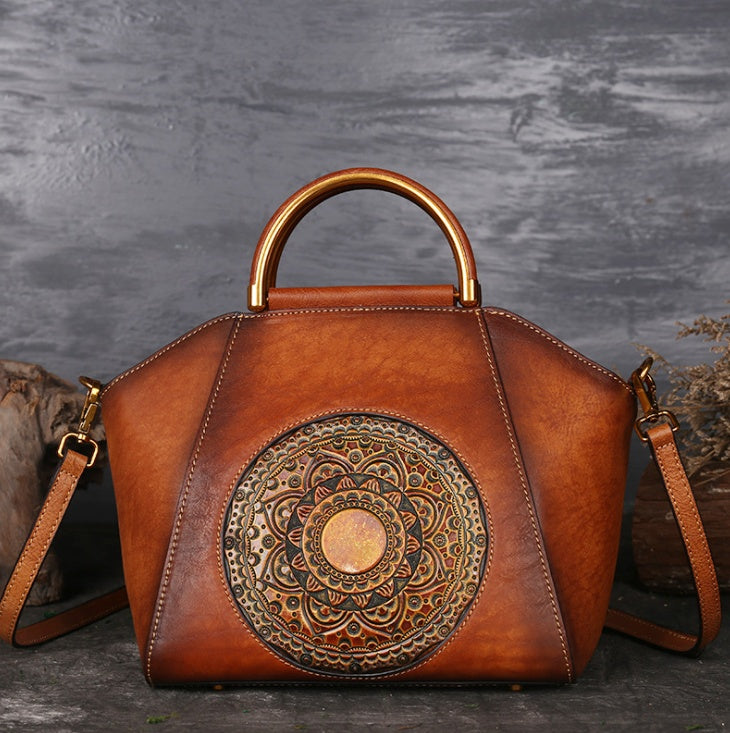 Totem Embossed Handbag — Women&
