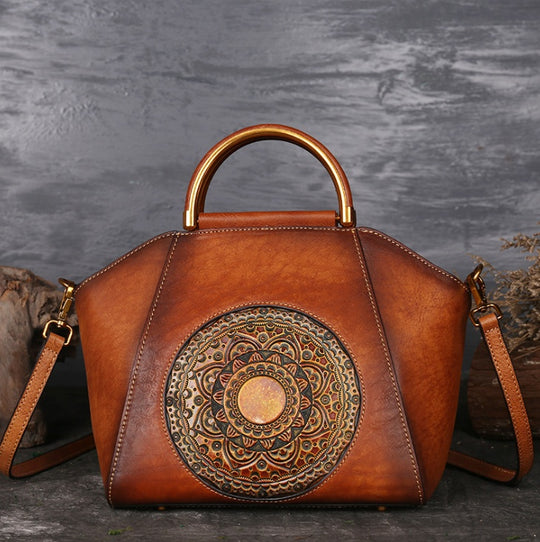 Totem Embossed Handbag — Women&