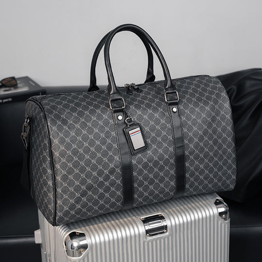 Plaid Travel Handbag