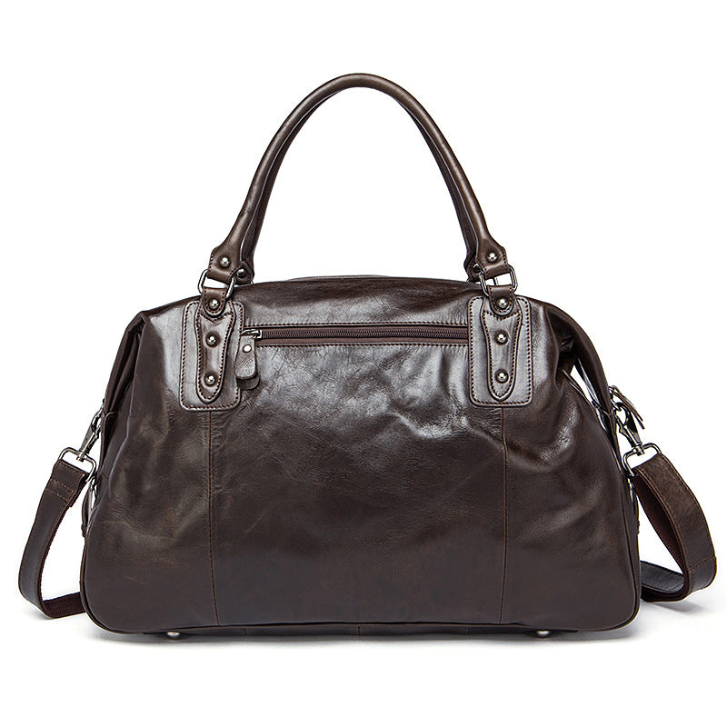 Leather Travel Duffel
