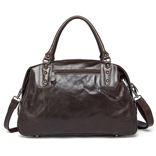 Leather Travel Duffel