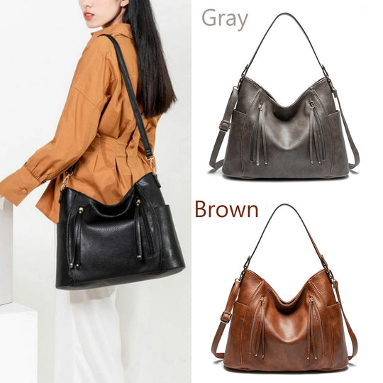ShopBAM — Vintage Leather Hobo Bag — Women&