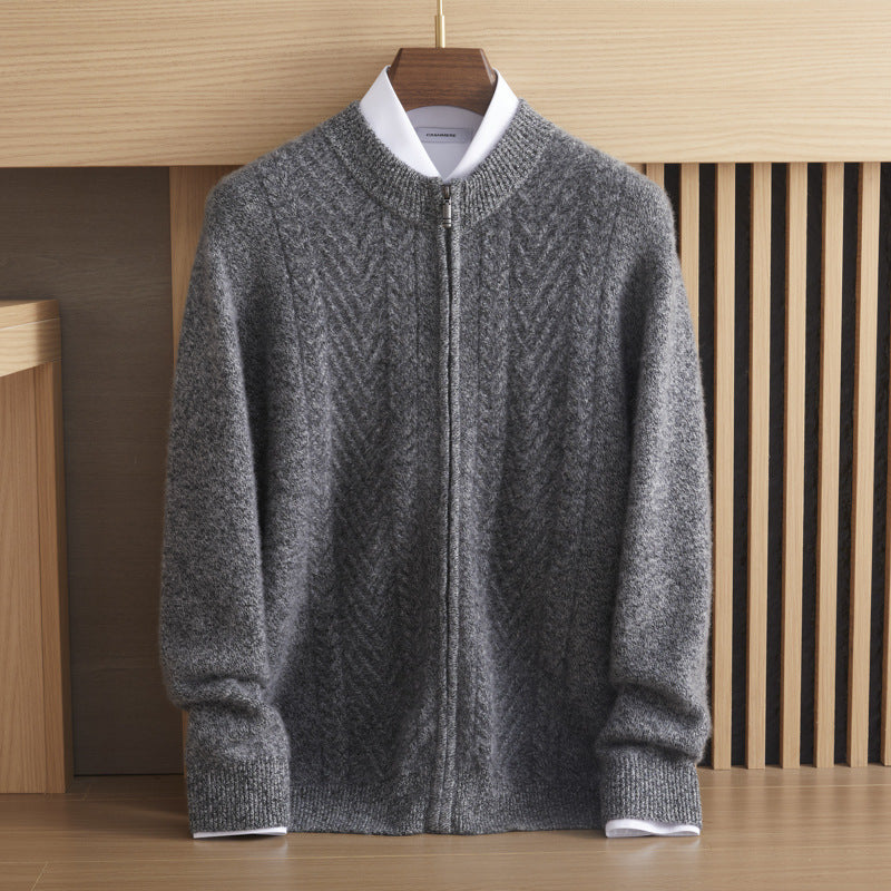Cashmere Twisted Sweater Coat