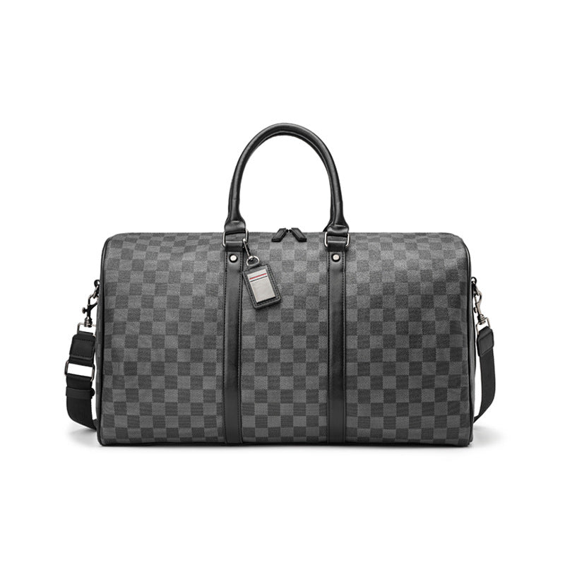 Plaid Travel Handbag