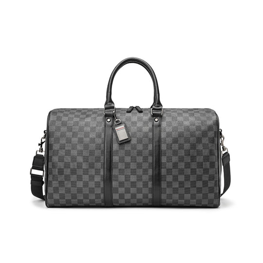 Plaid Travel Handbag