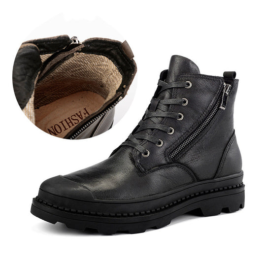 Velvet Lined Non-Slip Winter Martin Boots