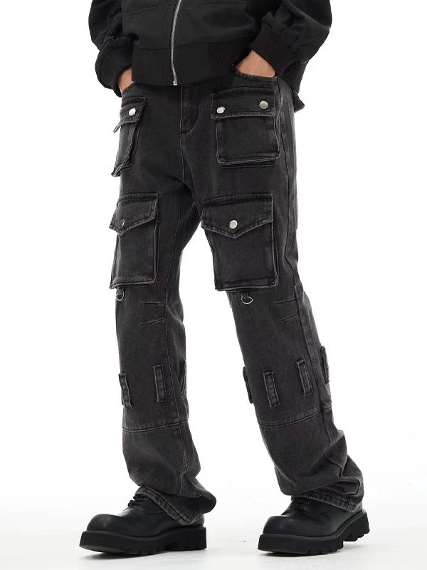 American Retro Multi-Pocket Jeans — Women&