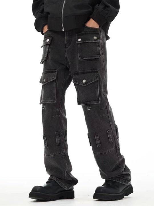 American Retro Multi-Pocket Jeans — Women&