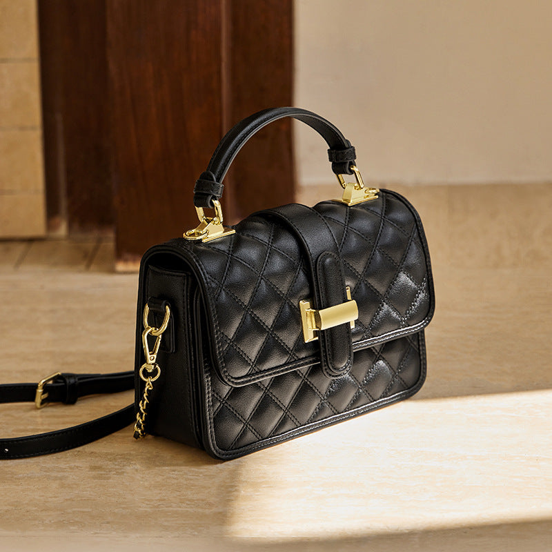 Cowhide Crossbody Handbag — Women&