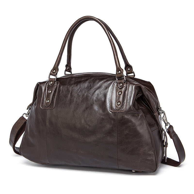 Leather Travel Duffel