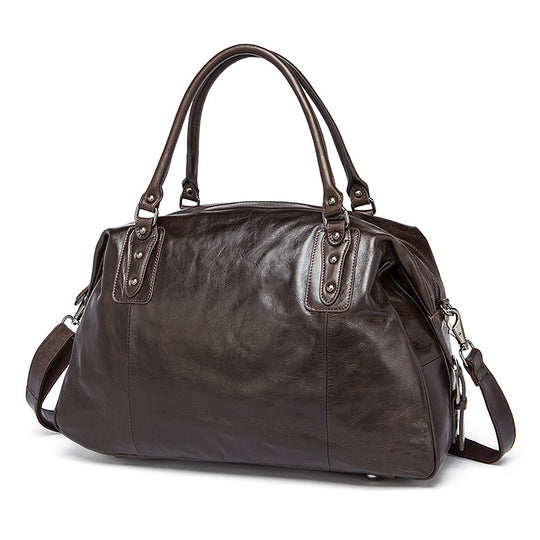 Leather Travel Duffel