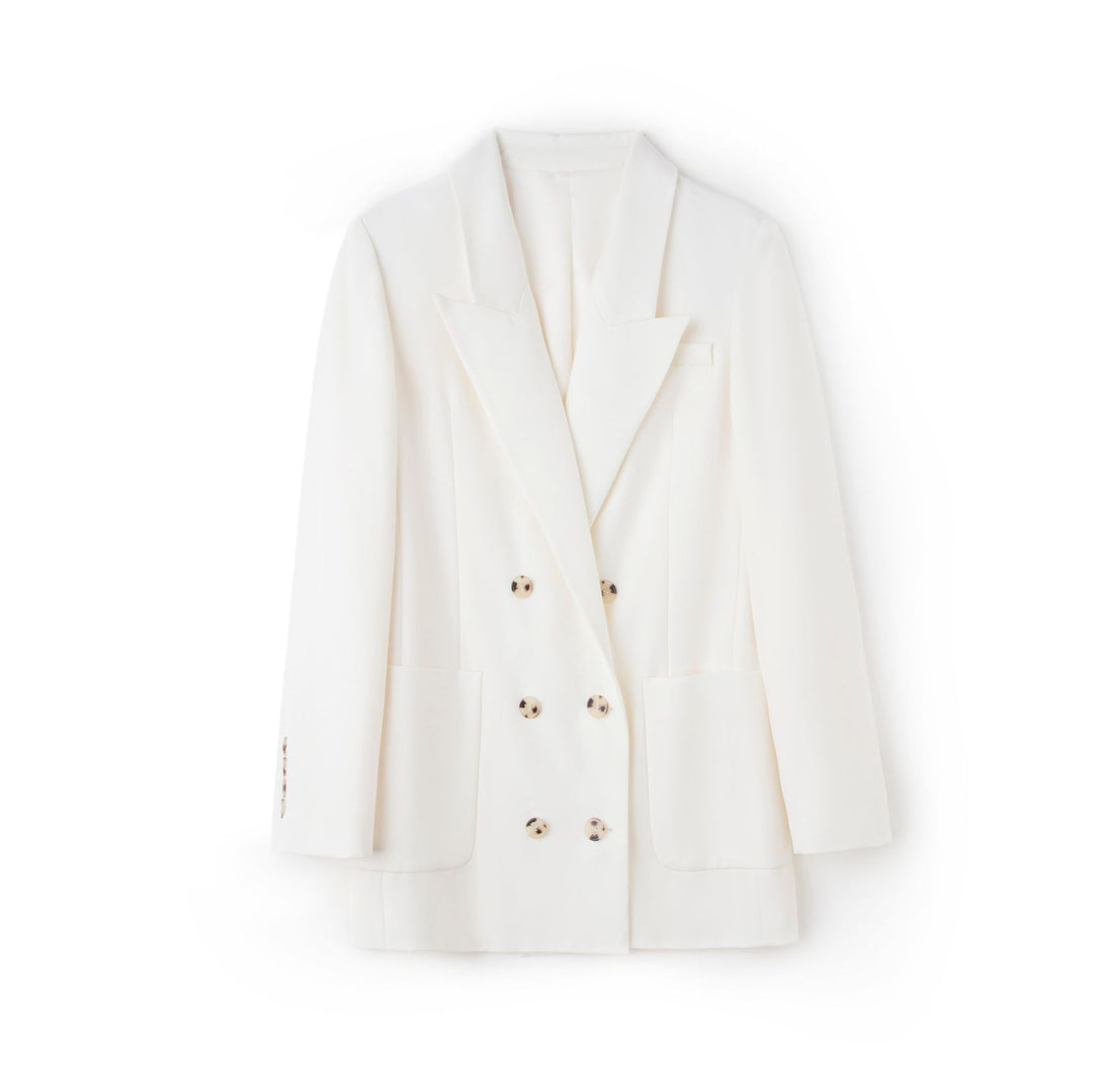 Tailored Wool Blazer — Women&