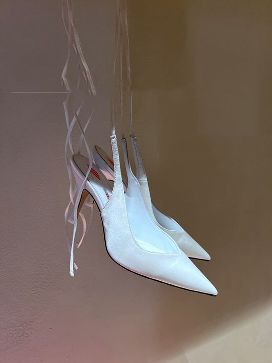 Pointed Ankle Strap High Heel Sandals — Women&